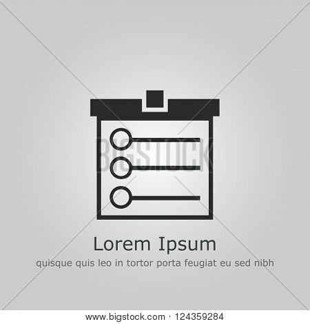 Task List Icon In Vector Format. Premium Quality Task List Icon. Web Graphic Task List Icon Sign On