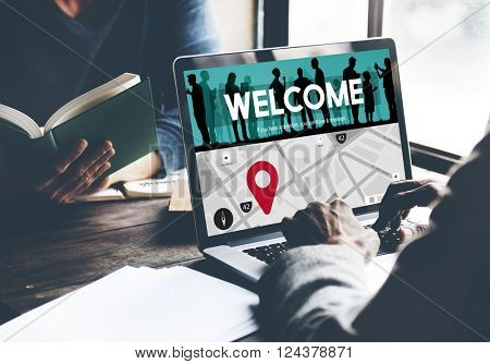 Welcome Welcoming Available Friendly Hospitality Concept