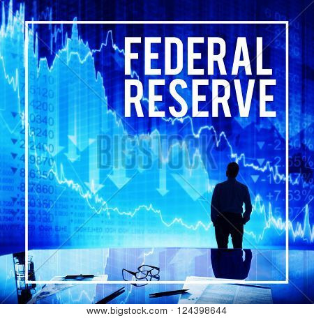Federal Reserve American USA Banking Economy Concept