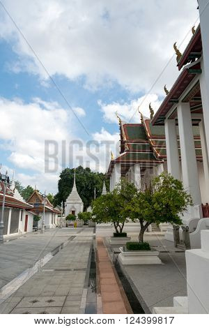 Some areas of Wat Ratchanatdaram Worawihan Bangkok Thailand