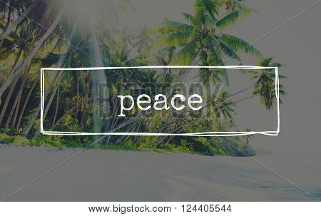 Peace Free freedom Calm Solitude Tranquility Concept