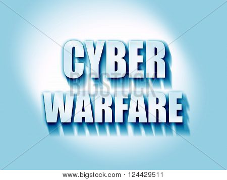 Cyber warfare background with some smooth lines