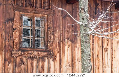 ZUBEREC, SLOVAKIA - FEBRUARY 15: Open-air musem at village Zuberec on February 15, 2016 in Zuberec