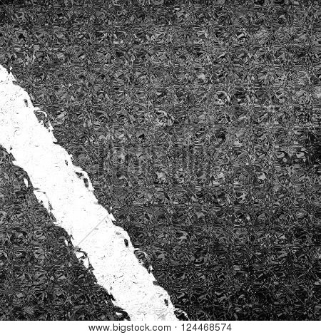 Asphalt texture with some shades and white line