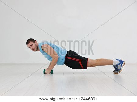Mies Fitness Harjoitus