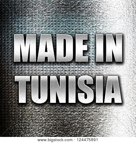 Grunge metal Made in tunesia with some soft smooth lines