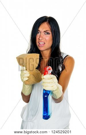 housewife annoys preen over