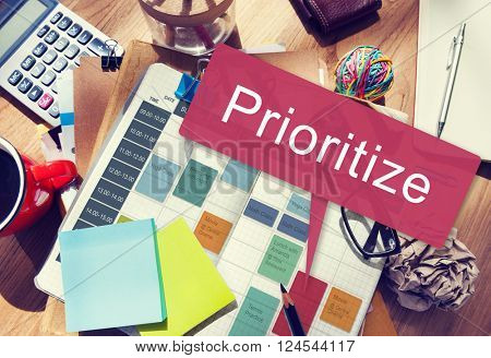 Weekly Schedule Reminder Activities Planner Concept