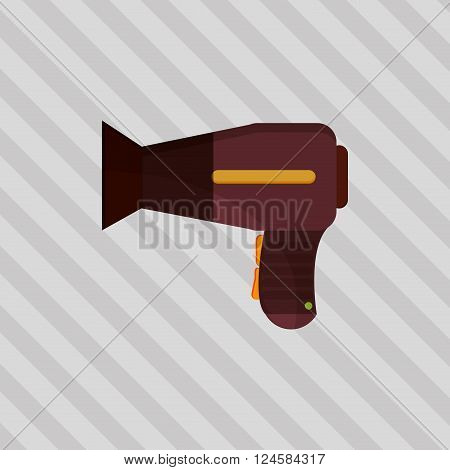 Hair salon  concept with icon design, vector illustration 10 eps graphic.