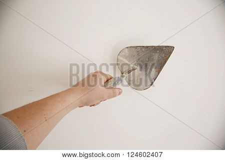 Man Hold In The Hand Tools