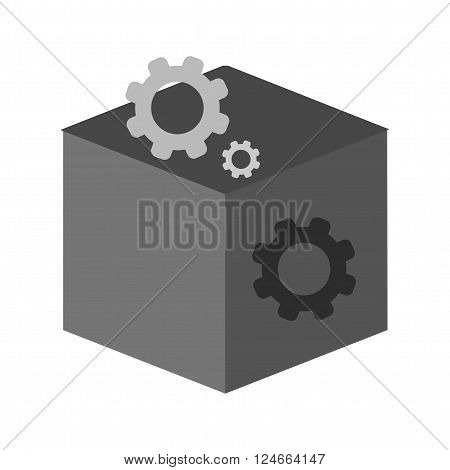 Dropbox, business, growth  icon vector image. Can also be used for marketing. Suitable for use on web apps, mobile apps and print media.