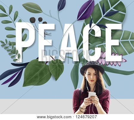 Peace Calm Free Nonviolence Privacy Solitude Zen Concept