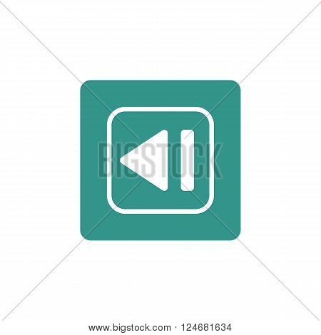 Music Backward In Vector Format. Premium Quality Music Backward. Web Graphic Music Backward Sign On