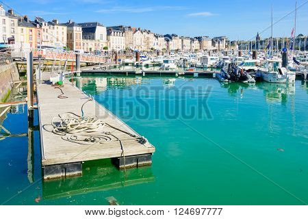 View Of Dieppe Port