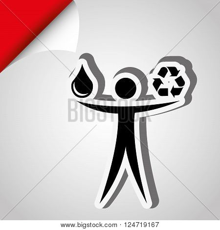 human figure design, vector illustration eps10 graphic