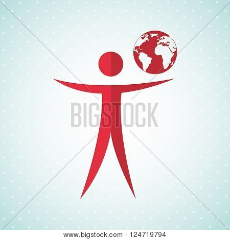 human figure design, vector illustration eps10 graphic