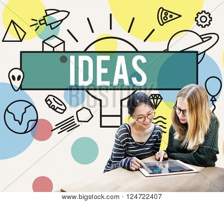 Ideas Design Innovation Objective Strategy Tactics Concept