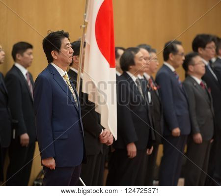 Japanese Prime Minister Shinzo Abe