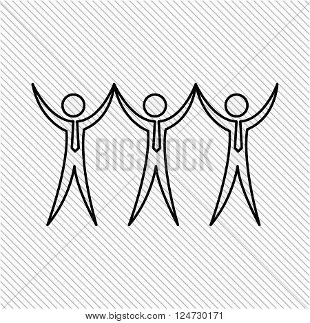 human figure design, vector illustration eps10 graphic