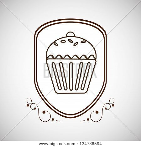 Bakery concept with bread icon design, vector illustration 10 eps graphic.