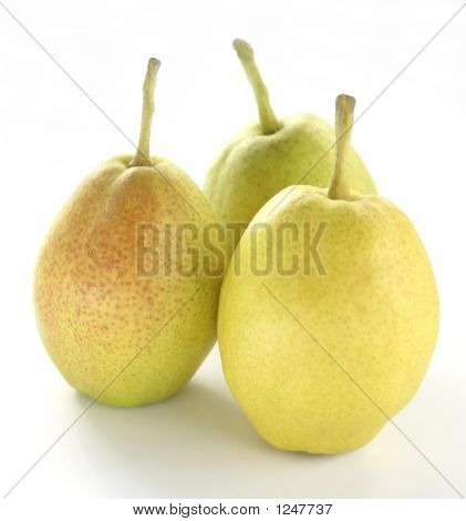 Drie geurige peren