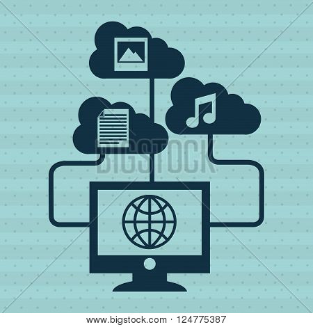 technology icon design, vector illustration eps10 graphic