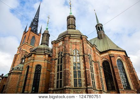 Riddarholm Church, the burial church of the Swedish monarchs - Stockholm, Sweden