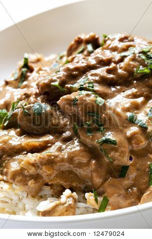 Hovězí Stroganoff
