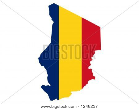Kort i Tchad