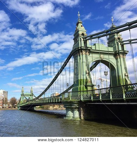 Hammersmith Bridge, London