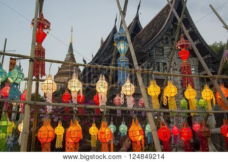 Asia Thailand Chiang Loy Krathong Festival