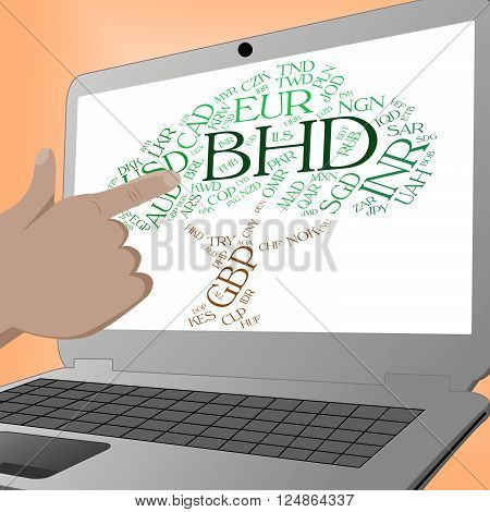 Bhd Currency Indicates Foreign Exchange And Currencies