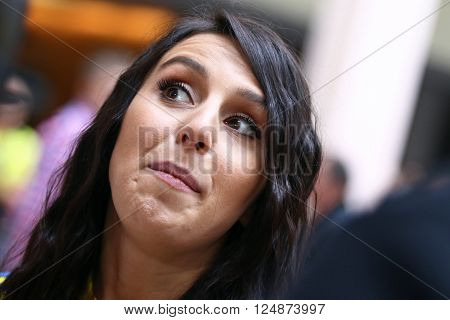 Ukrainian Singer Jamala (represents Ukraine In Eurovision Song Contest 2016)