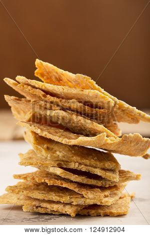 Sereal snack prepared with sunflower and sesame seeds