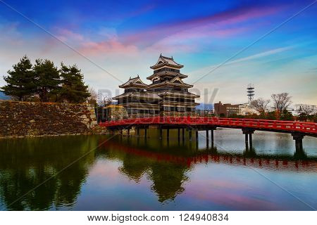 Matsumoto Castle in Matsumoto City Nagano, Japan