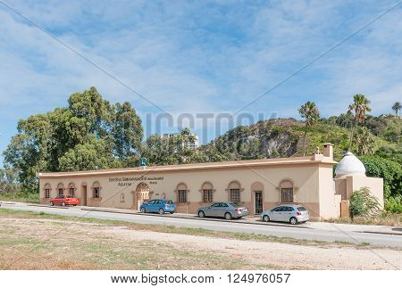 PORT ELIZABETH SOUTH AFRICA - FEBRUARY 27 2016: The Shri Siva Subramaniar Aulayam is the oldest place of Hindu worship in the Eastern Cape Province