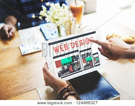 Web Design Technology Browsing Programming Concept