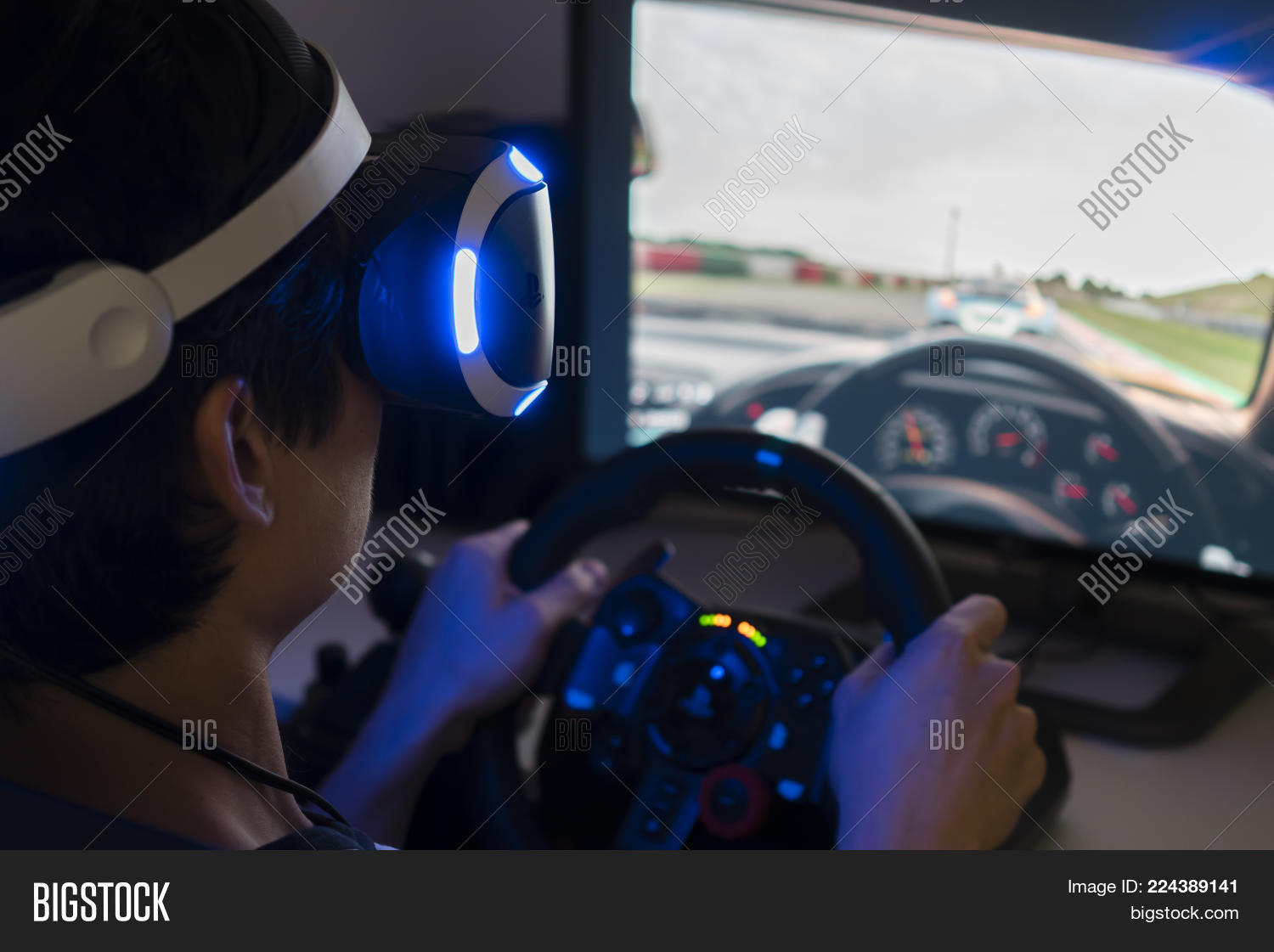 ps4 vr racing wheel