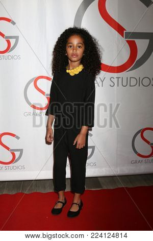 LOS ANGELES - JAN 20:  Jordyn Curet at the LA Film Festival - Saturday at Gray Studios on January 20, 2018 in North Hollywood, CA