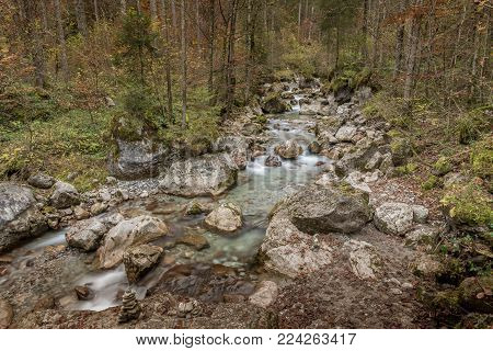 Seisenbergklamm  In Cell At The Lake - Creek In Austria