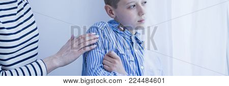 Terrified Child With Hypersensitivity