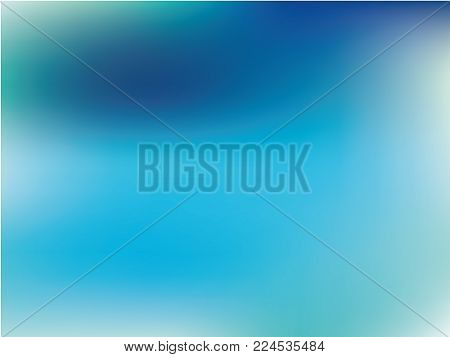 Gradient mesh background. Vector illustration. Abstract creative concept  multicolored blurred backdrop. Smooth blend banner template. For web and mobile applications, social media, modern decoration