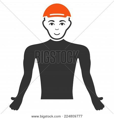 Manbod Vector Man Body Vector Flat Vector & Photo (Free Trial) | Bigstock