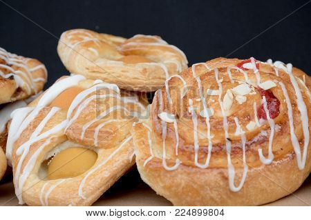 Farnham, United Kingdom, 30th October 2017:-Various baked items for sale at Farnham International Food Festival