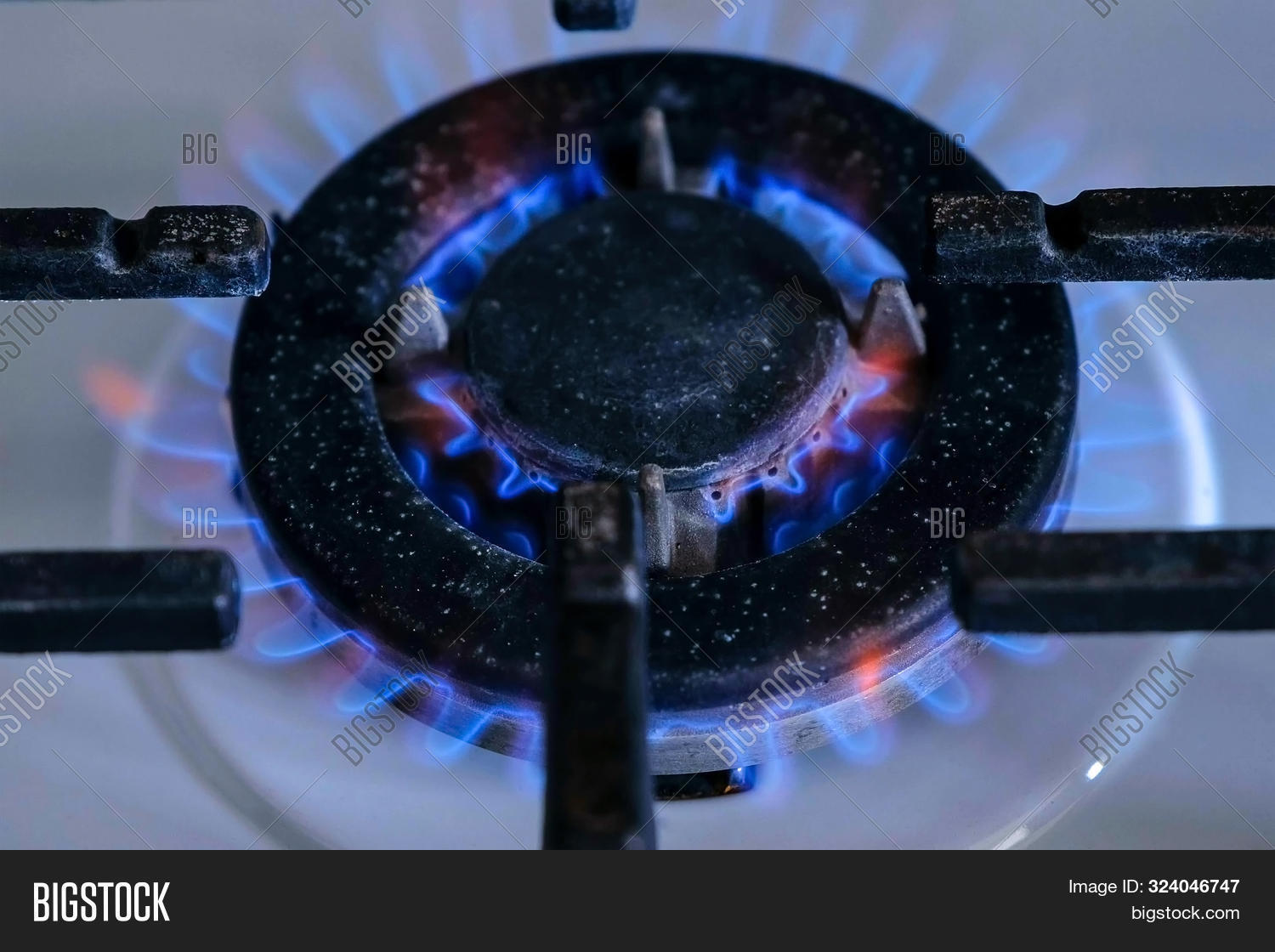 Gas Burning Kitchen Image & Photo (Free Trial) Bigstock