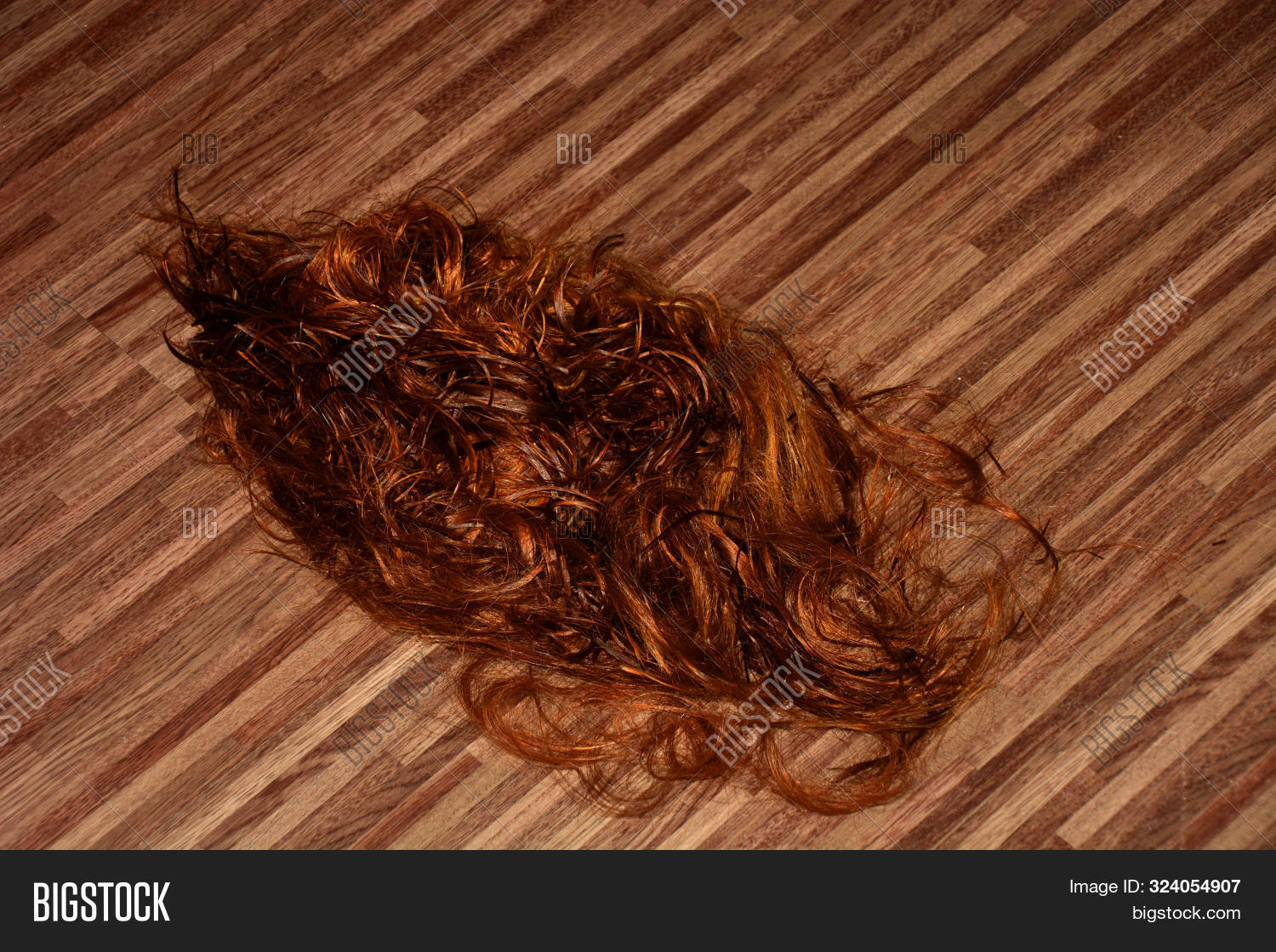 Cut Long Red Hair On Image Photo Free Trial Bigstock