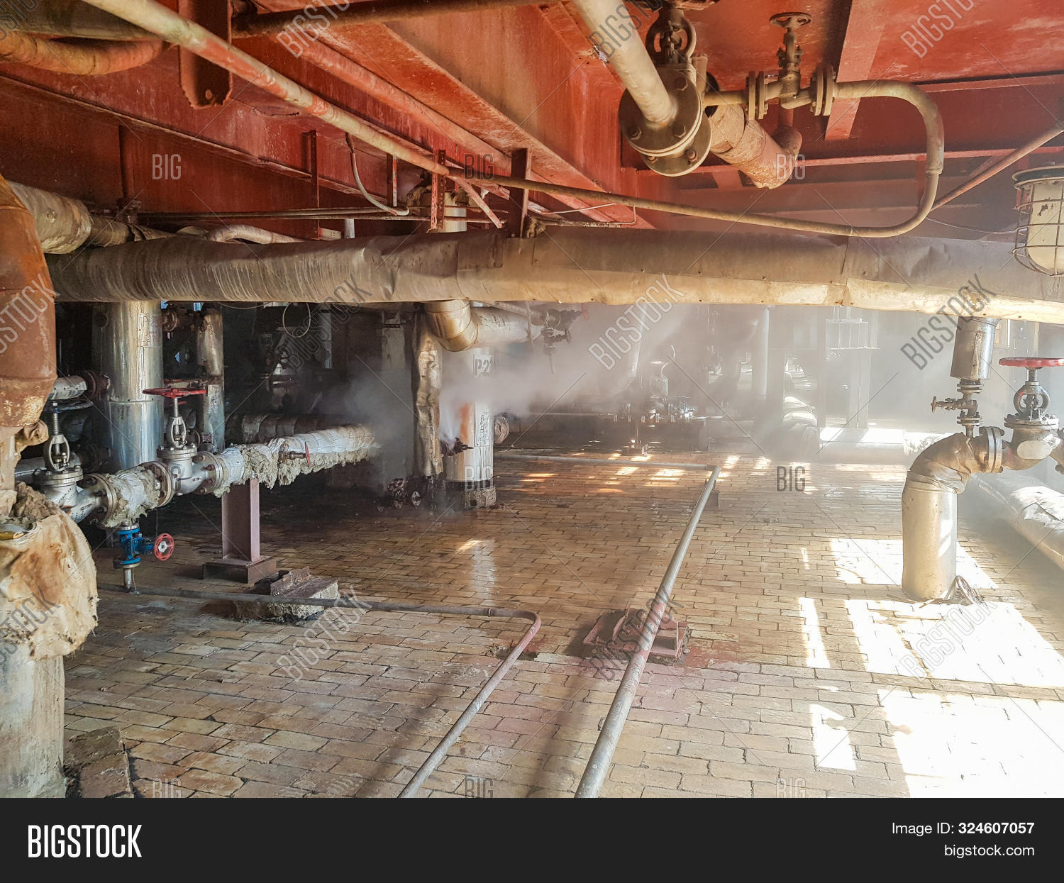 Steam Pipe. Under Image & Photo (Free Trial) Bigstock