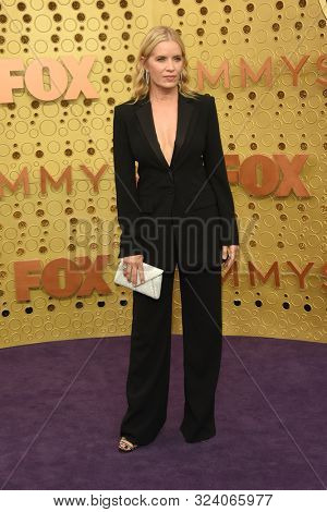 LOS ANGELES - SEP 22:  Kim Dickens at the Primetime Emmy Awards - Arrivals at the Microsoft Theater on September 22, 2019 in Los Angeles, CA