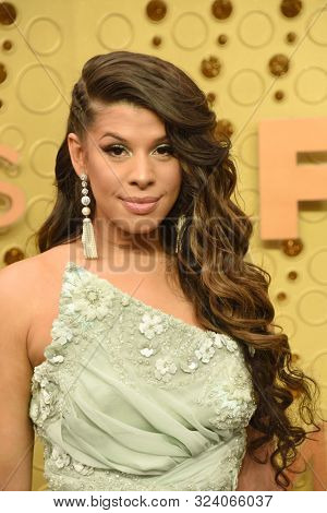 LOS ANGELES - SEP 22:  Hailie Sahar at the Primetime Emmy Awards - Arrivals at the Microsoft Theater on September 22, 2019 in Los Angeles, CA