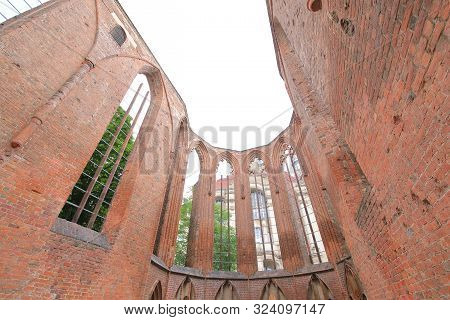 Ruin Of Franziskaner Klosterkirche Church Berlin Germany